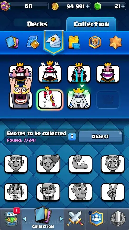 Clash Royale Accounts Mobile |KTL 10|Trophy 4460|4 Evo|1 Hero|3 Legend C image 11