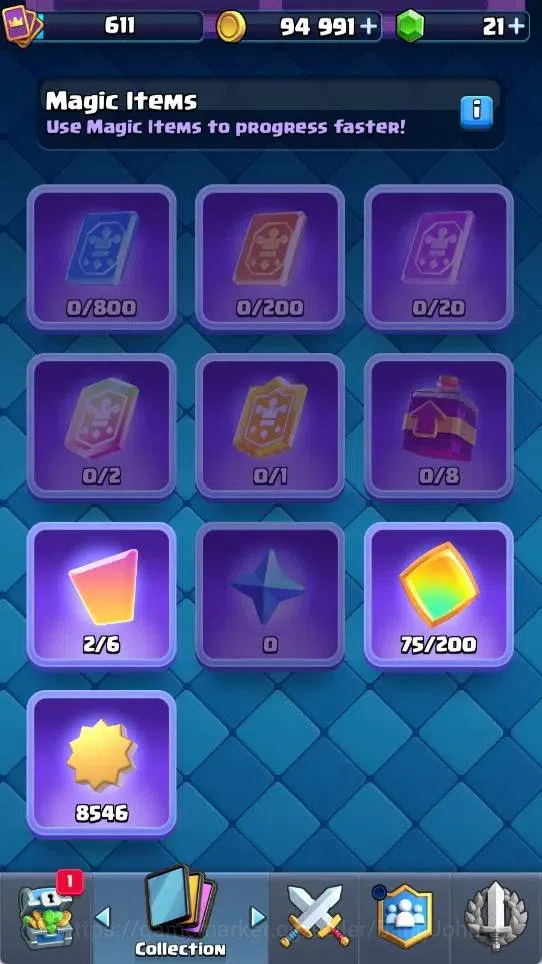 Clash Royale Accounts Mobile |KTL 10|Trophy 4460|4 Evo|1 Hero|3 Legend C image 12