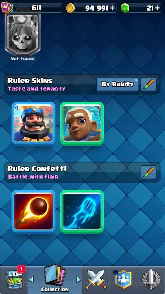 Clash Royale Accounts Mobile |KTL 10|Trophy 4460|4 Evo|1 Hero|3 Legend C image 6