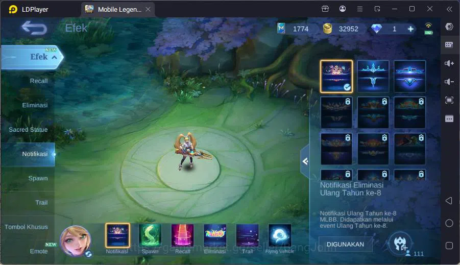 Mobile Legends: Bang Bang Accounts Hero 111|Skin 140|Anniv Akai,Venom Grock,Saber Raf image 5