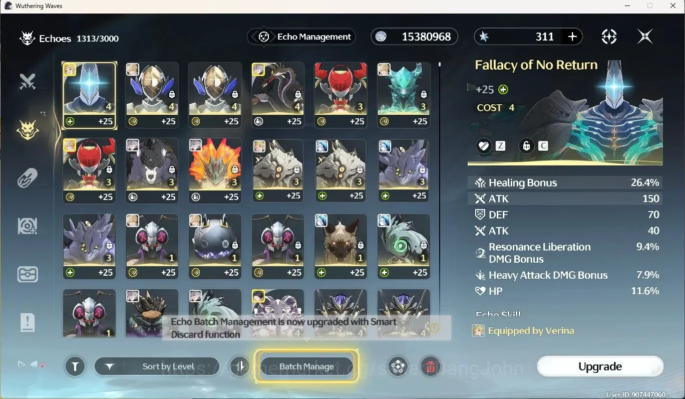 Wuthering Waves Accounts SEA|UL 50|Rank 6|2 Char Limited [Luuk Herssen RC4 image 10