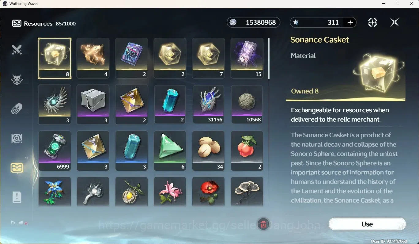 Wuthering Waves Accounts SEA|UL 50|Rank 6|2 Char Limited [Luuk Herssen RC4 image 13