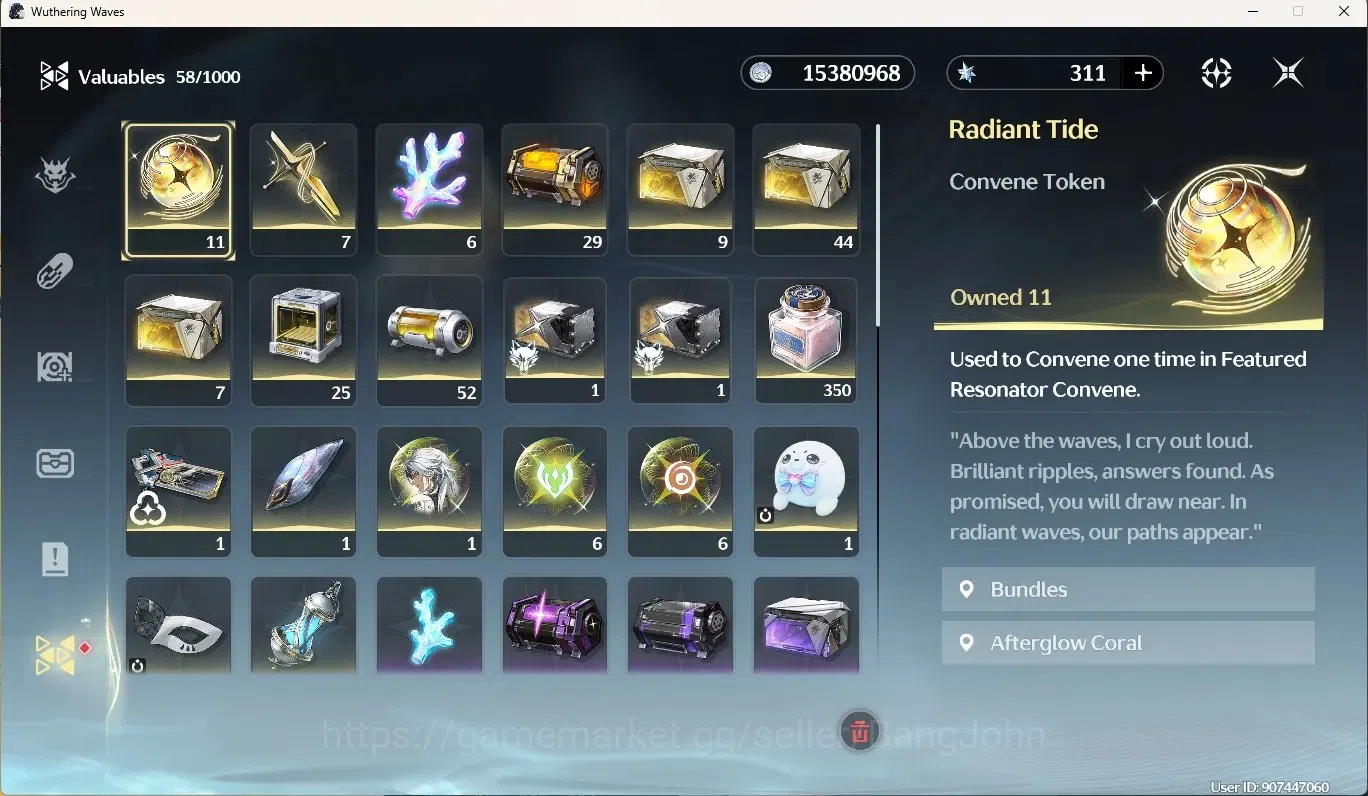 Wuthering Waves Accounts SEA|UL 50|Rank 6|2 Char Limited [Luuk Herssen RC4 image 15