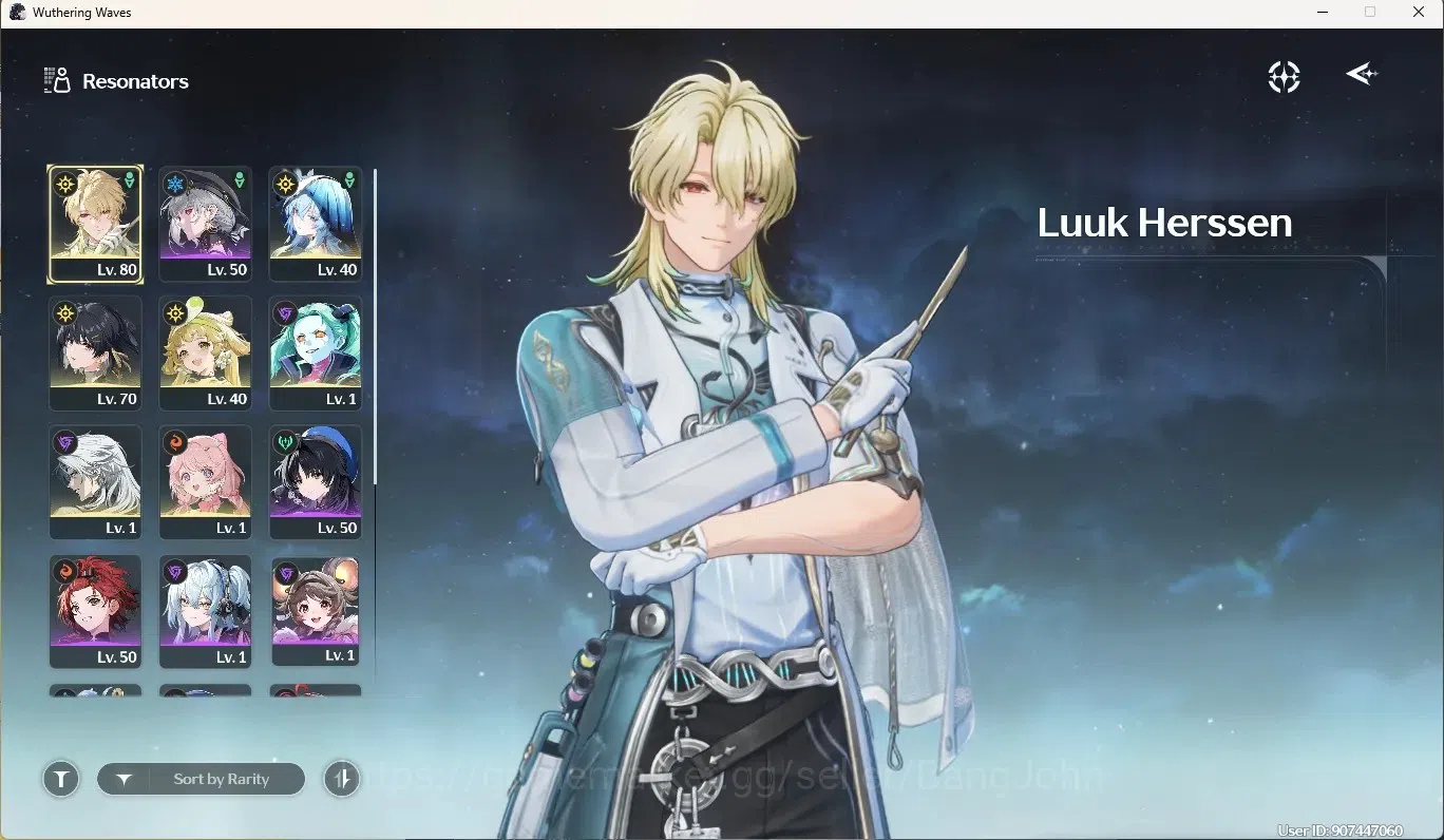 Wuthering Waves Accounts SEA|UL 50|Rank 6|2 Char Limited [Luuk Herssen RC4 image 2