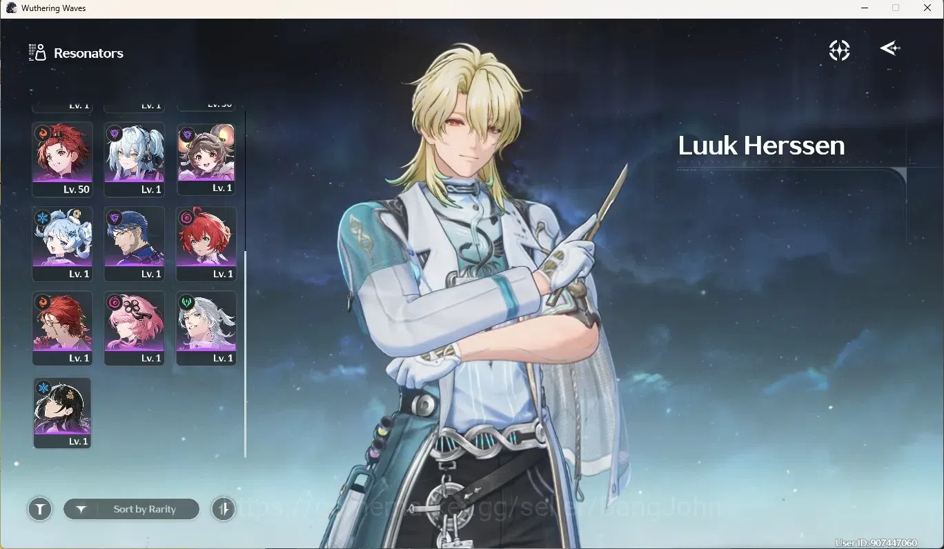 Wuthering Waves Accounts SEA|UL 50|Rank 6|2 Char Limited [Luuk Herssen RC4 image 3