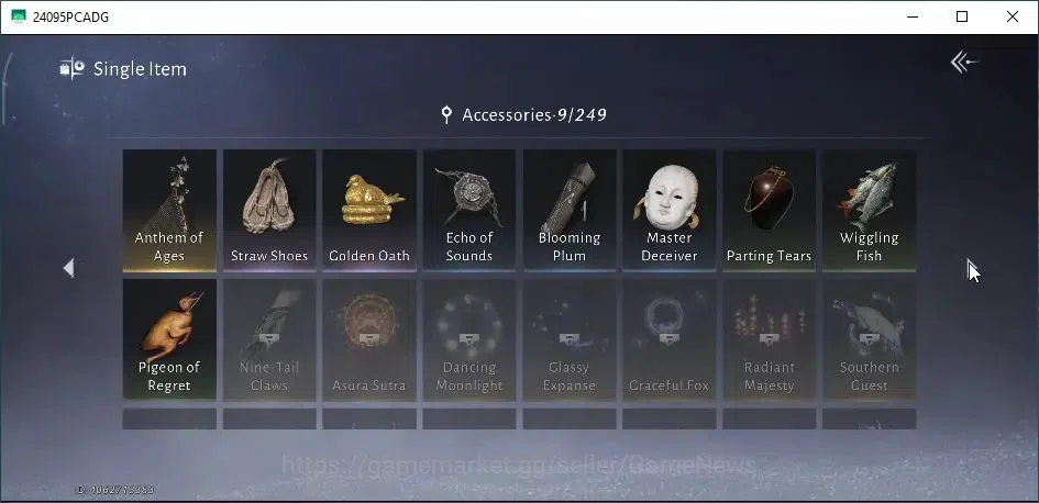Where Winds Meet Accounts GLOBAL|Lv 42|GS 6178|1 Harmonic Core+5 Lingering M image 15