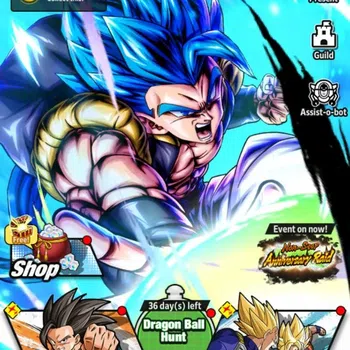 Dragon Ball Legends High-End 16M TotalPower|LV152|2UL+2LR+8LL|SSG SS Gogeta,SS  image 1