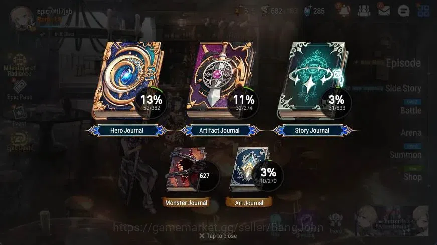 Epic Seven Accounts Global | Starter|2 ML(Spirit Eye Celine,Operator S image 3
