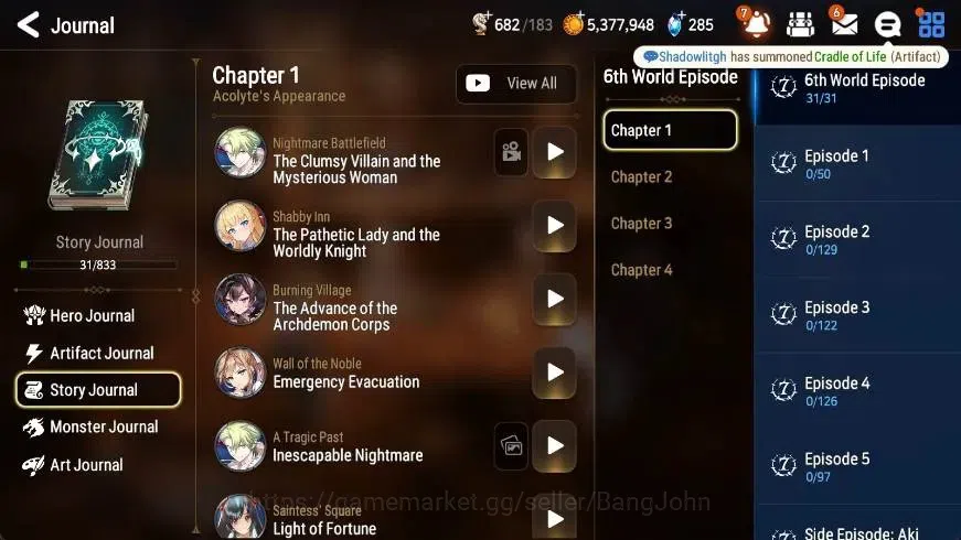Epic Seven Accounts Global | Starter|2 ML(Spirit Eye Celine,Operator S image 7