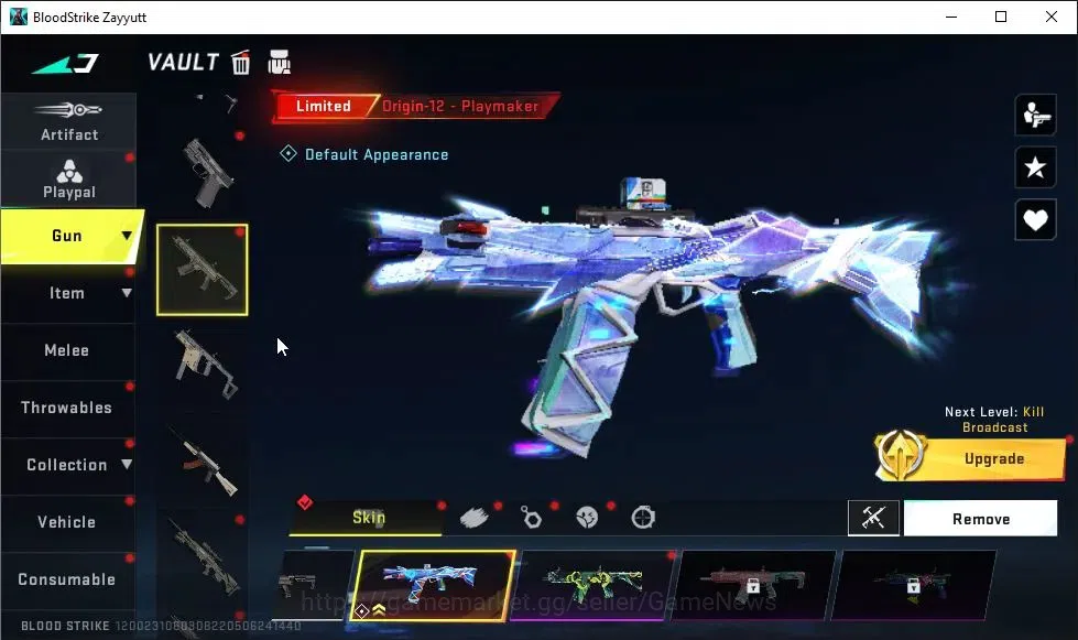 Blood Strike Accounts ASIA|ETERNAL AUG-Empyrean|Collab TokRev-MCX|Limite image 11