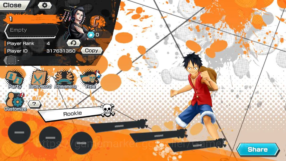 One Piece Bounty Rush Accounts Global|4EX 3|MWDBKP Monkey D.Luffy,Kaido Son Yamat image 2