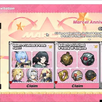 Zenless Zone Zero Accounts Starter ASIA|IK 29|S1 Ch2|3 Limit[Remielle Dan,Velina Airgid,Pyrois]+1 STD[S11]|Selector ON|1K