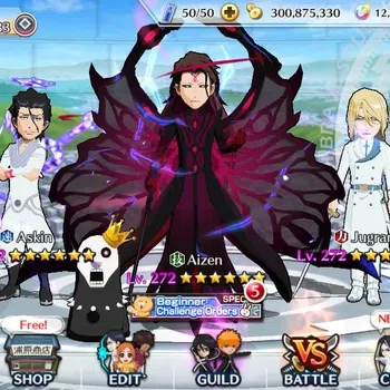 Bleach: Brave Souls Accounts High-End GLOBAL|BP 1,2M+59k Orb|TYBW26[Jugram,Yhwach],TYBW24 [Sajin,Byakuya],11th[Aizen],DT