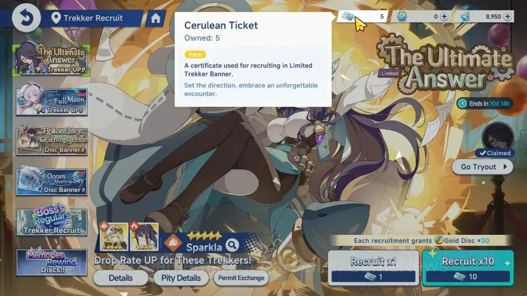Stella Sora Accounts GLOBAL|Lv40|18SSR 11Limit(Sparkla,Otoha,Chitose,Do image 13