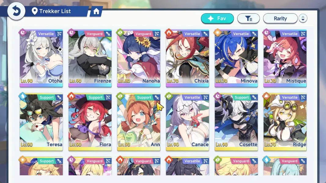 Stella Sora Accounts GLOBAL|Lv40|18SSR 11Limit(Sparkla,Otoha,Chitose,Do image 2