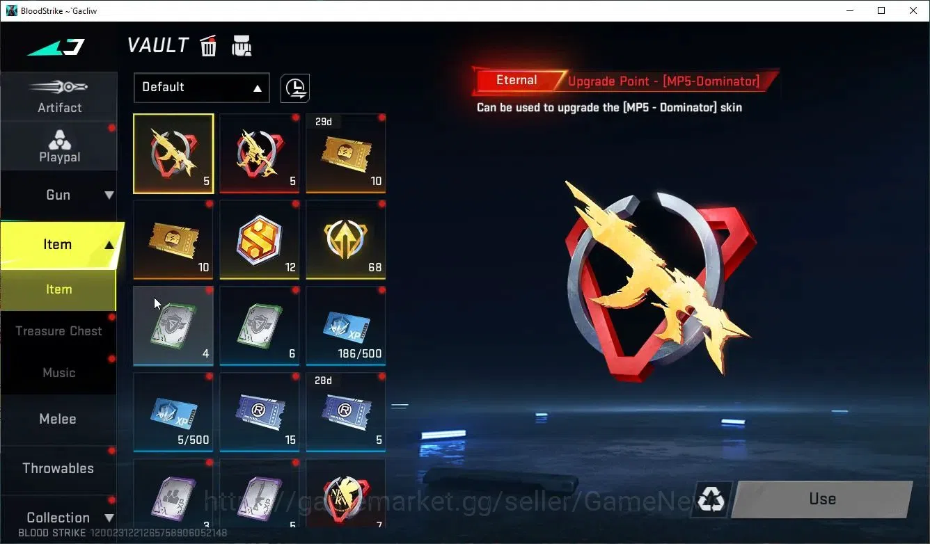 Blood Strike Accounts ASIA|7 Legendary [Nova,Ethan,M4A1,AK47,DEagle,Magn image 10