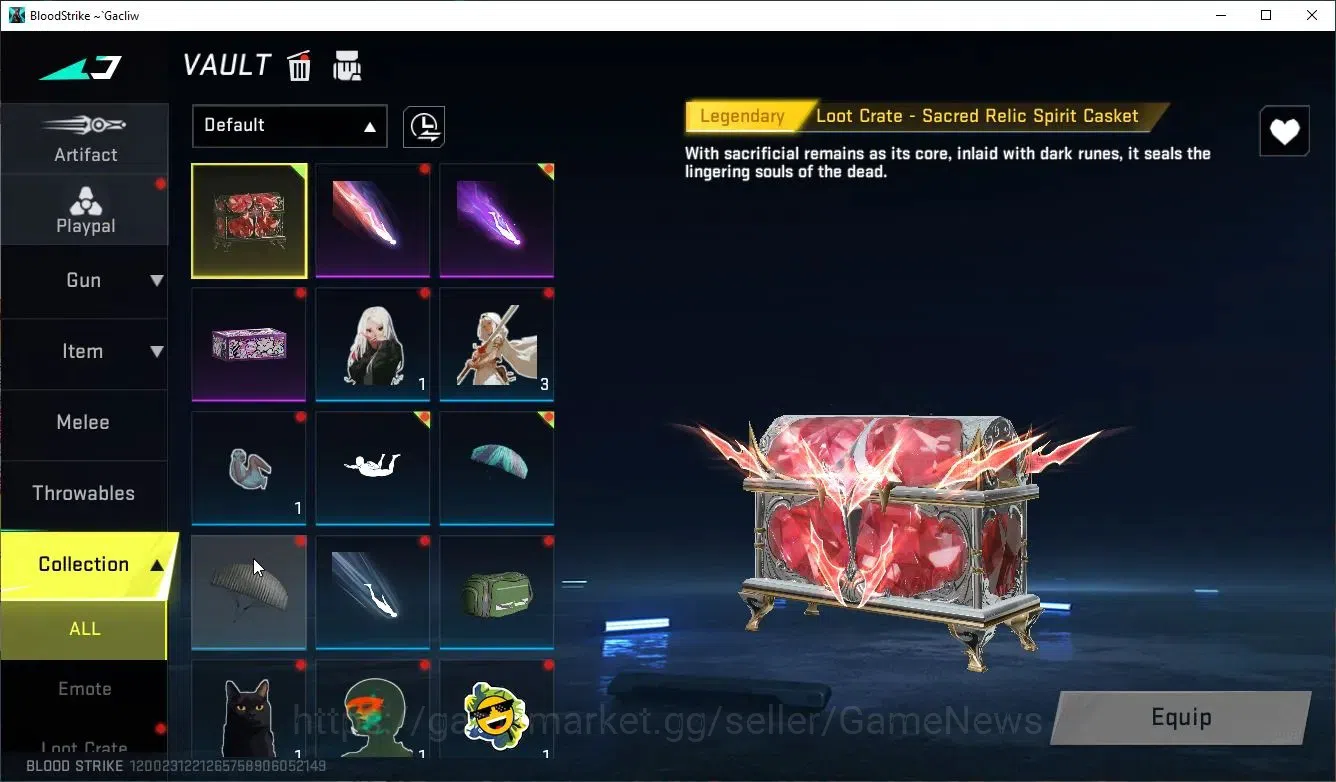 Blood Strike Accounts ASIA|7 Legendary [Nova,Ethan,M4A1,AK47,DEagle,Magn image 11