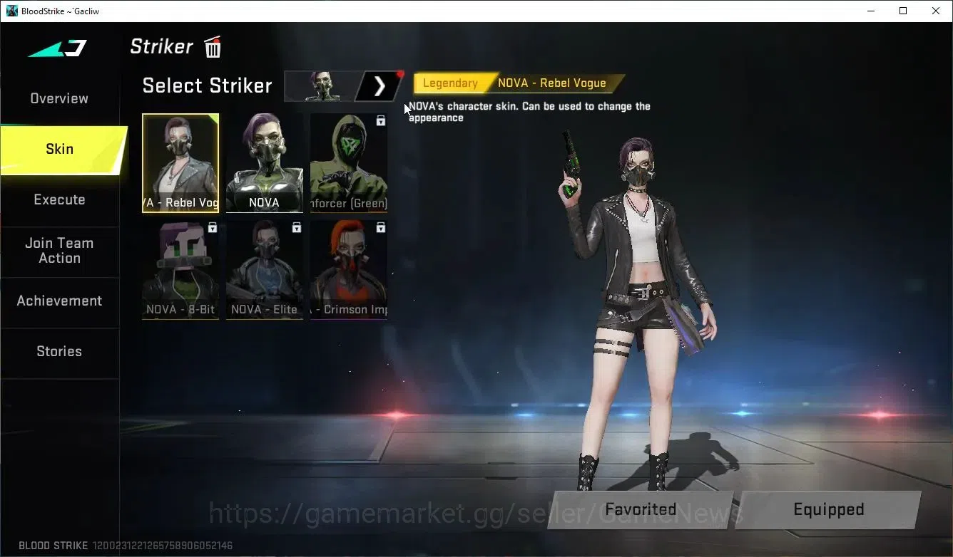 Blood Strike Accounts ASIA|7 Legendary [Nova,Ethan,M4A1,AK47,DEagle,Magn image 3