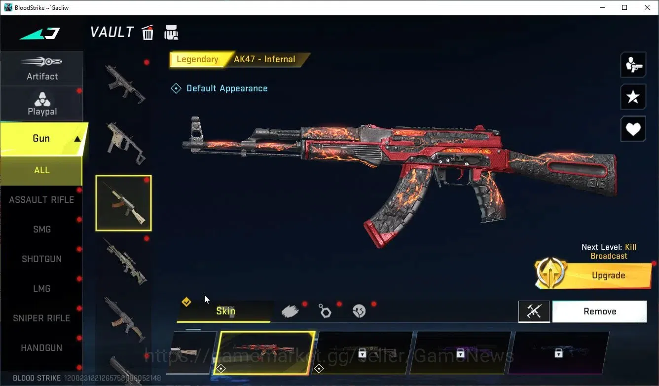Blood Strike Accounts ASIA|7 Legendary [Nova,Ethan,M4A1,AK47,DEagle,Magn image 6