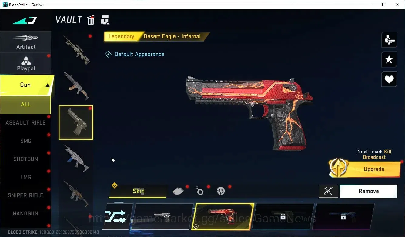 Blood Strike Accounts ASIA|7 Legendary [Nova,Ethan,M4A1,AK47,DEagle,Magn image 7