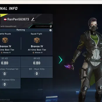 Blood Strike Accounts Rare Skin ASIA|Ultra Melee Butterfly Knife - Starfall|1 Legendary Gun VSS - Lava|1 Epic Name