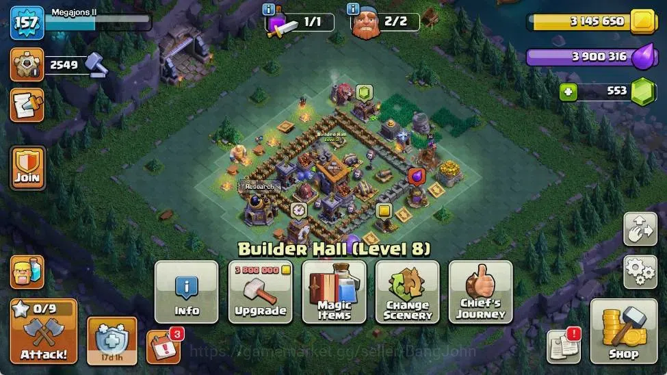 Clash of Clans Accounts Global | TH 15-BH 8 | LVL 157|HH 9|AQ 53 ,MP 41 ,G image 16