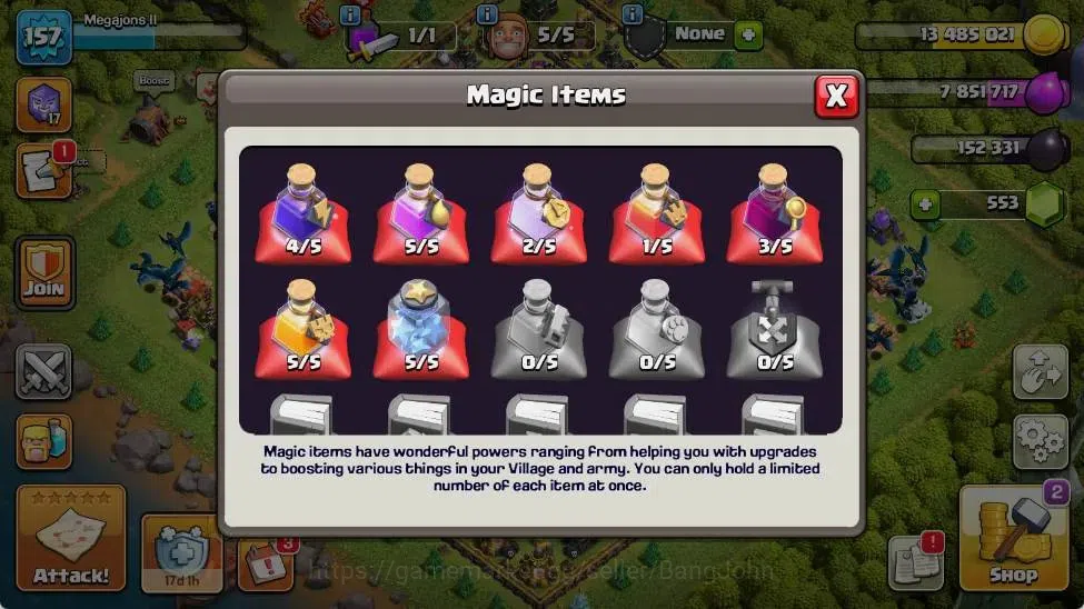 Clash of Clans Accounts Global | TH 15-BH 8 | LVL 157|HH 9|AQ 53 ,MP 41 ,G image 3