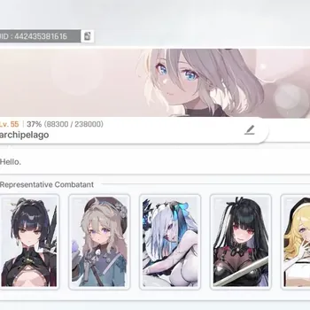 Chaos Zero Nightmare Accounts GlobalLv 55|7 SSR|Rossweisse M2,Adelheid,Narja,Rin,Orlea)|4SELECTOR ON|182RA|Rate
