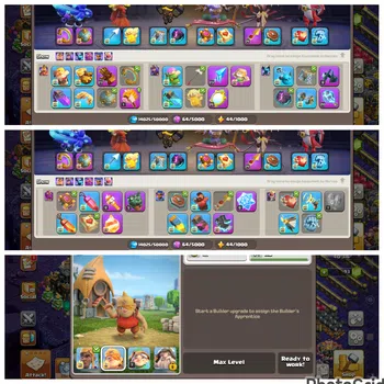 Clash of Clans High-End SUPER DISCONT TH 17 LVL 239 BASE FULLYMAX EXCEPT T image 1