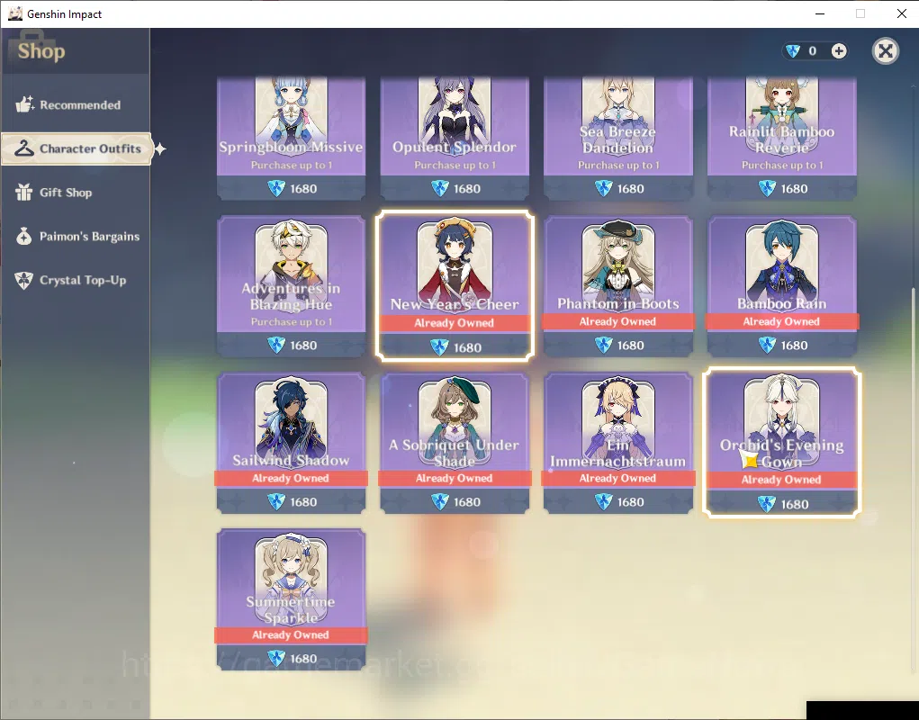 Genshin Impact Accounts ASIA|AR60|End Game Well Build|21Limited+16(*5Weapo image 13