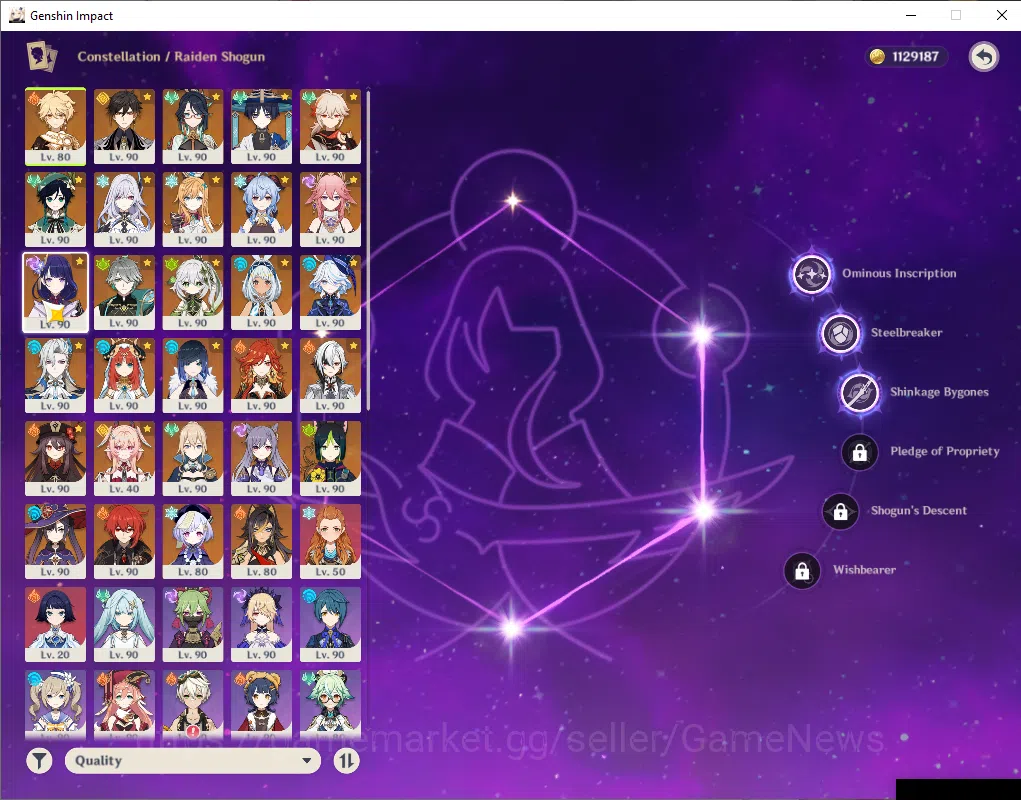 Genshin Impact Accounts ASIA|AR60|End Game Well Build|21Limited+16(*5Weapo image 19