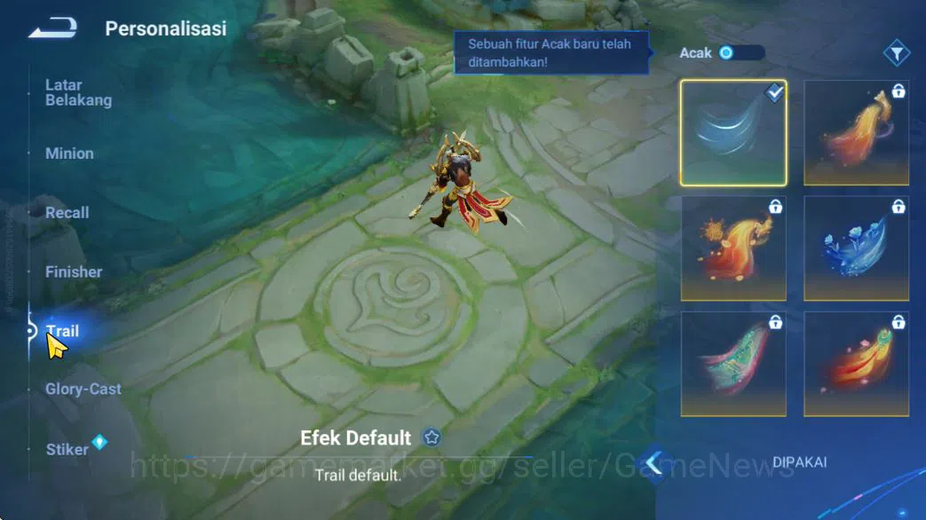Honor of Kings Accounts Hero 13 Skin 3|Fresh Starter| (Consort Yu Legend)  image 8