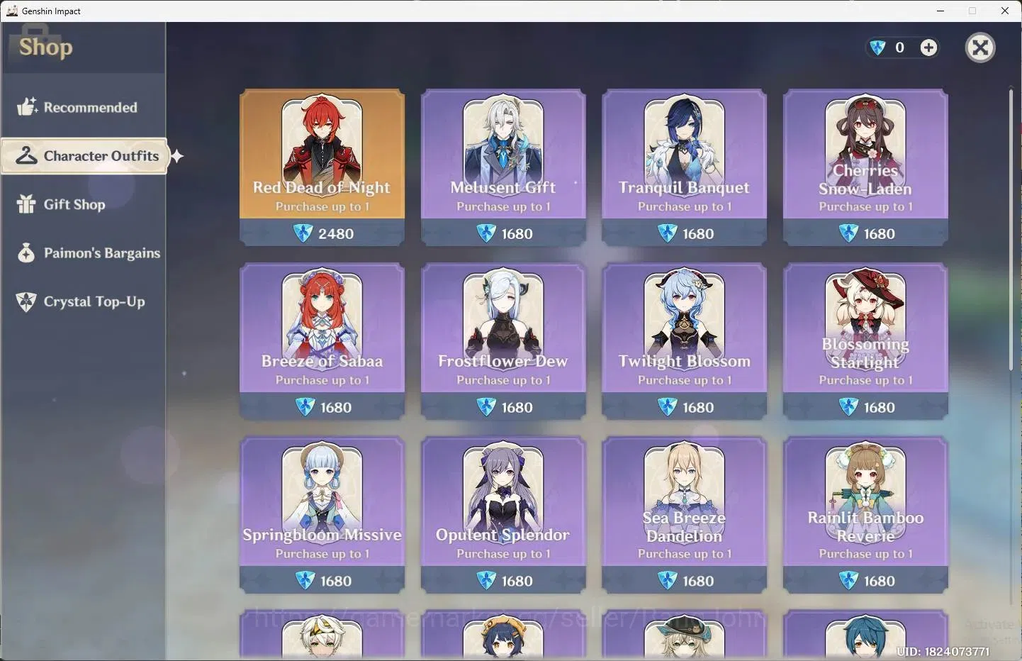 Genshin Impact Accounts Asia | AR 12| Starter| 1 Limit+1 Charsdt | Lohen | image 11