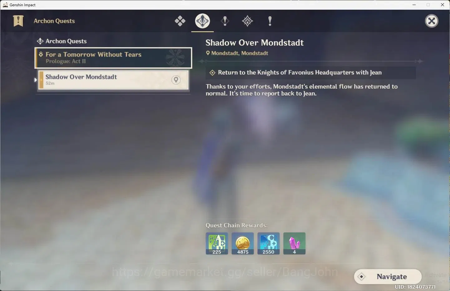 Genshin Impact Accounts Asia | AR 12| Starter| 1 Limit+1 Charsdt | Lohen | image 13