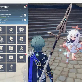Genshin Impact Starter Asia | AR 12| Starter| 1 Limit+1 Charsdt | Lohen | image 1