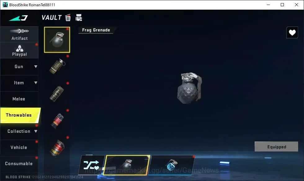 Blood Strike Accounts ASIA|ULTRA MELEE Butterfly Knife-Starfall|Collab S image 12