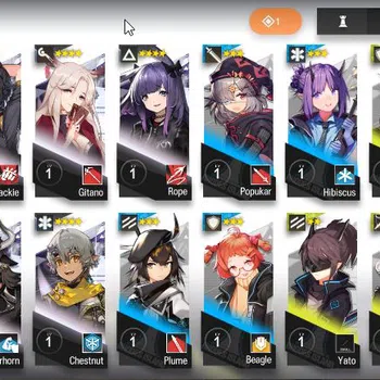 Arknights Accounts Starter Lv 1 | 16 Operator | 4k Orundum | 1 Limited | [SilverAsh the Reignfrost] | Chapter 0-1 |Check