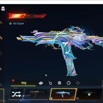 Blood Strike Accounts Collab Skin Asia|ETERNAL MP7 Lv4,QBZ95 Lv3,FN2K+Melee Shuriken,Staff|Collab Lucha Strike Mr