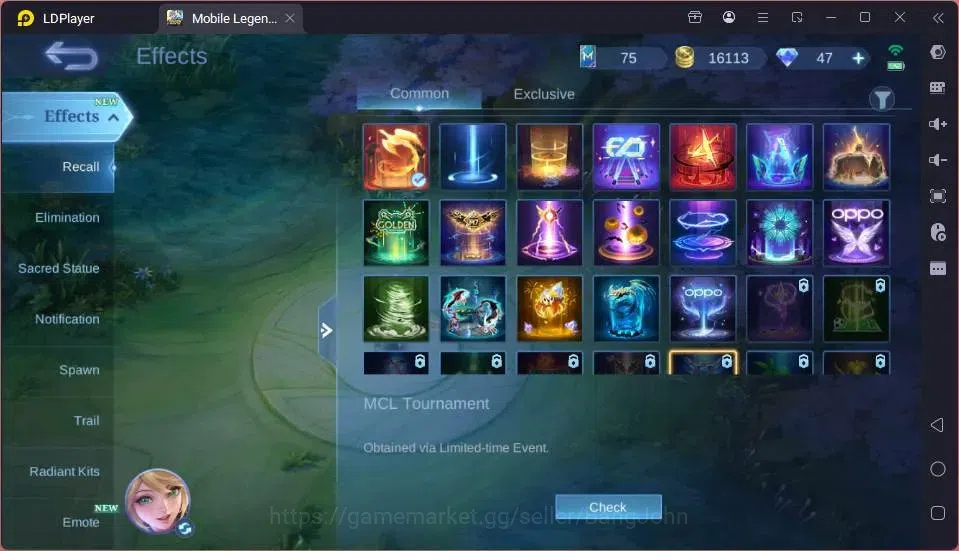 Mobile Legends: Bang Bang Accounts GLOBAL Hero 80 Skin 167|Star Kagura|Zodiac Mino|Se image 14