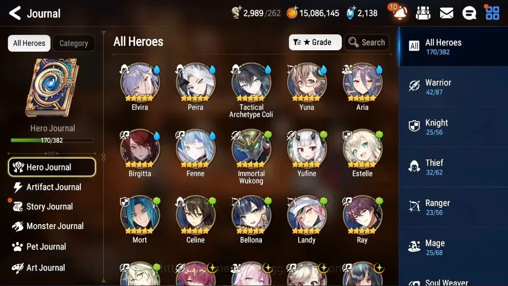 Epic Seven Accounts Global Unverif|10ML (Arby, Ruele, LCB, ML Kawerik, image 3