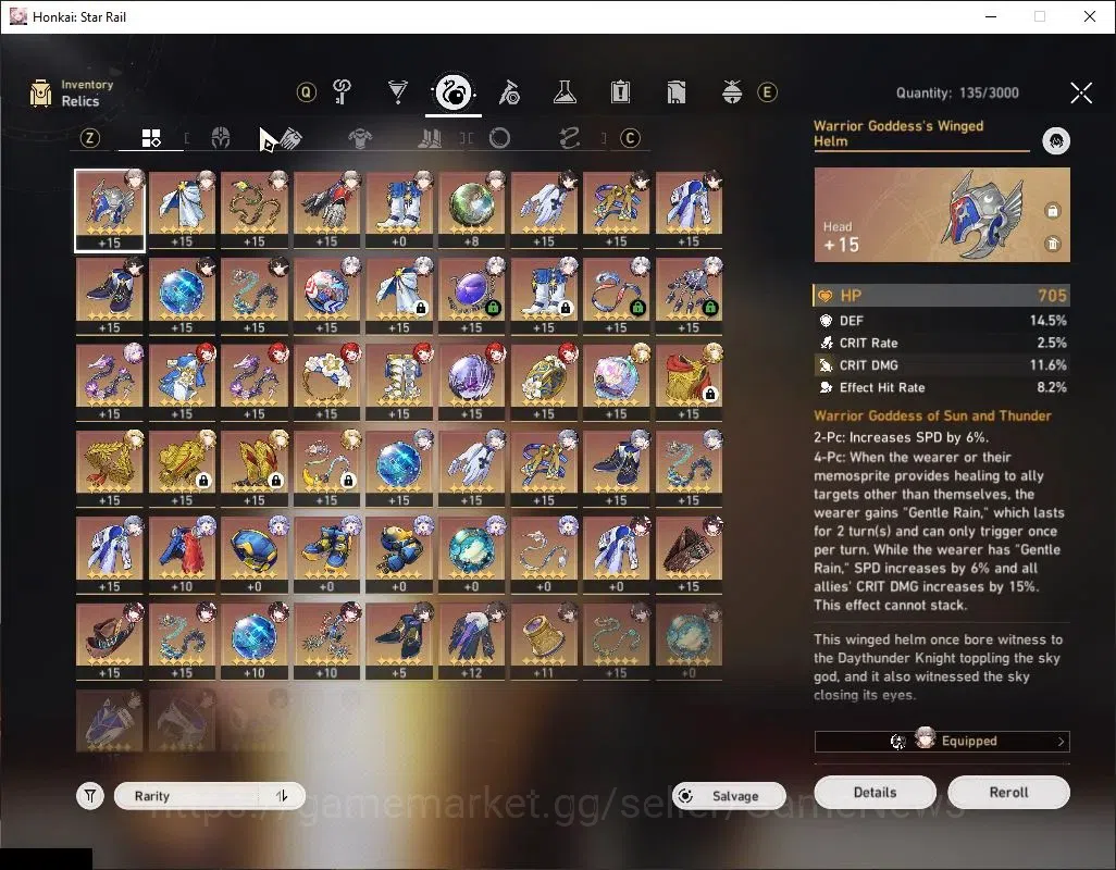 Honkai Star Rail Accounts Asia|TL 68|12 Limited|[Aglaea,Archer]+Sign,Castori image 7