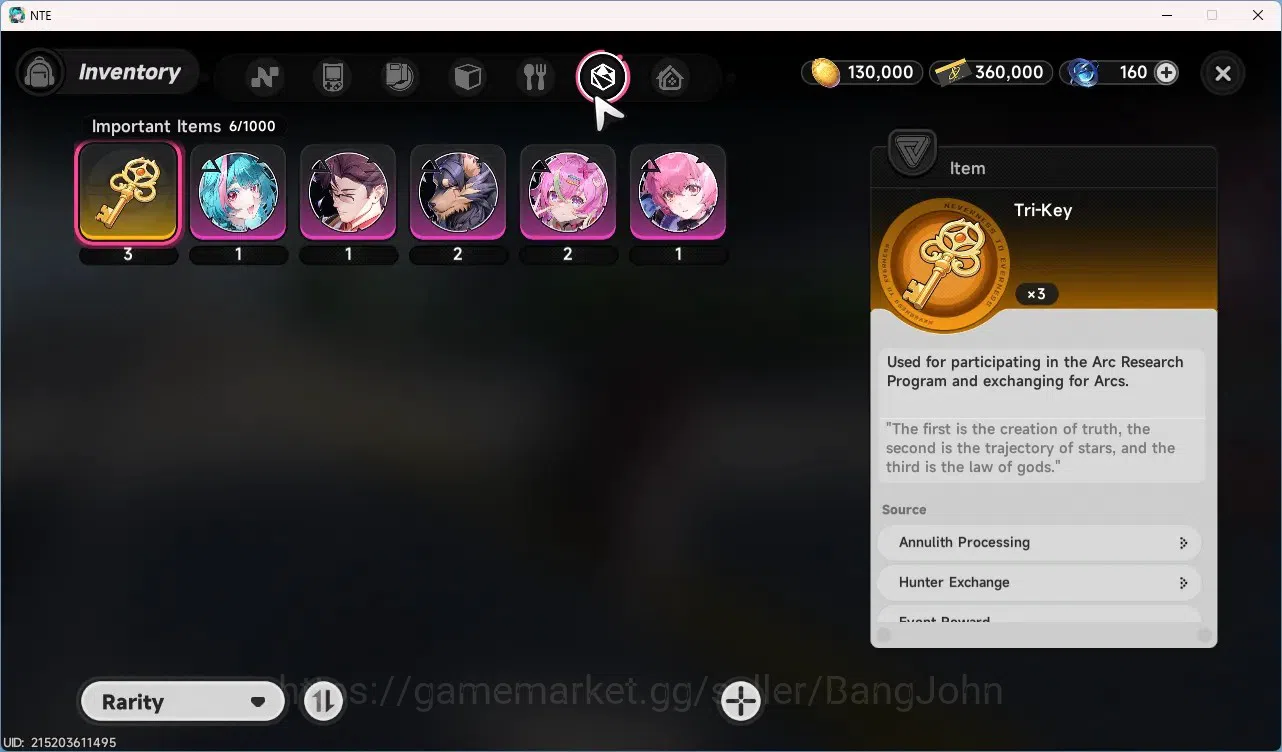 Neverness to Everness Accounts SEA | STARTER Lv 3 | 3 SSR (Hotori,Fadia,Daffodil) image 4