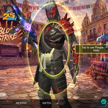 Blood Strike Accounts Collab Skin Asia|7 Ultra [Ethan,Zero,Spike,Vector,URB,Galil Knight,Dirt Bike-Alpace]|Limit MCX