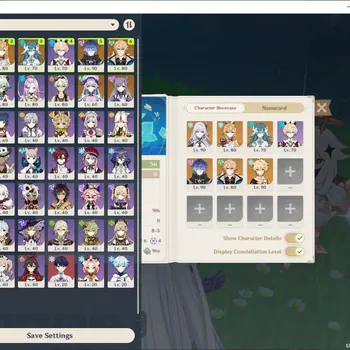 Genshin Impact Accounts Others ASIA|AR 56|5Limit SemiPrem Skirk+Sign,Escoffier+Sign,Flins+Sign,Varka+Sign|MC
