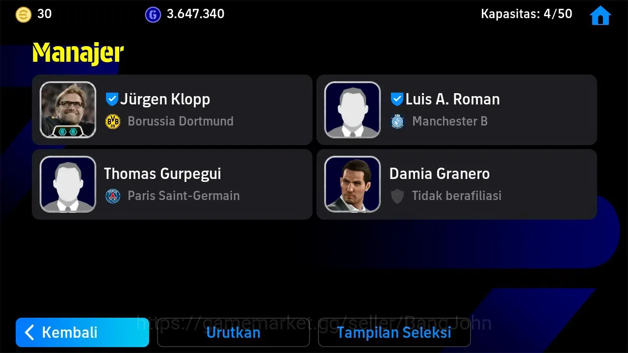 eFootball Accounts Legends & Iconic Players ANDROID|PW 3159|Epic D Barbatov, F Rijkaard, A Shevchenko|2026|EFB1312B 5