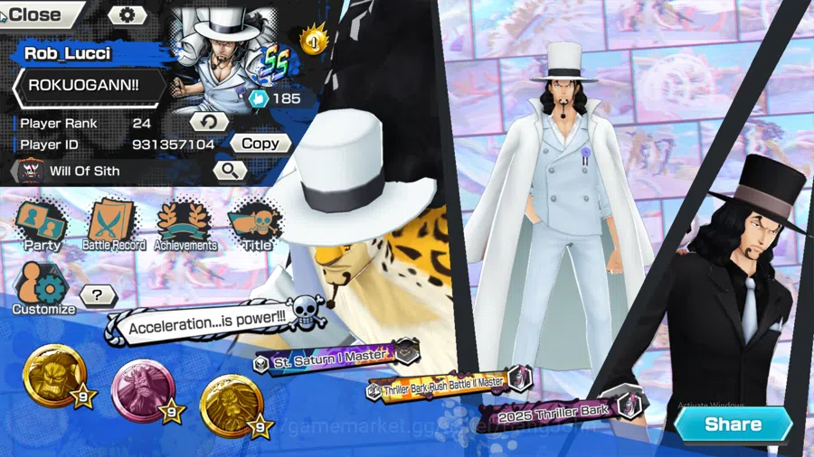One Piece Bounty Rush Others GLOBAL |EX 3 | Borsalino, Awaken Lucci, Captain Ko image 1