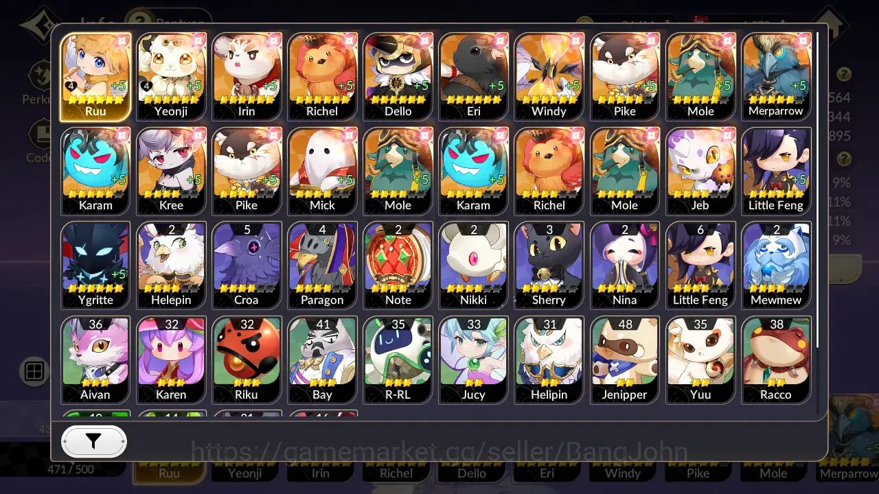 Seven Knights Re:Birth Accounts Global|4EX7(FaiTC1,Melia,Juri,Rosie)Leg Costume(Ye image 18