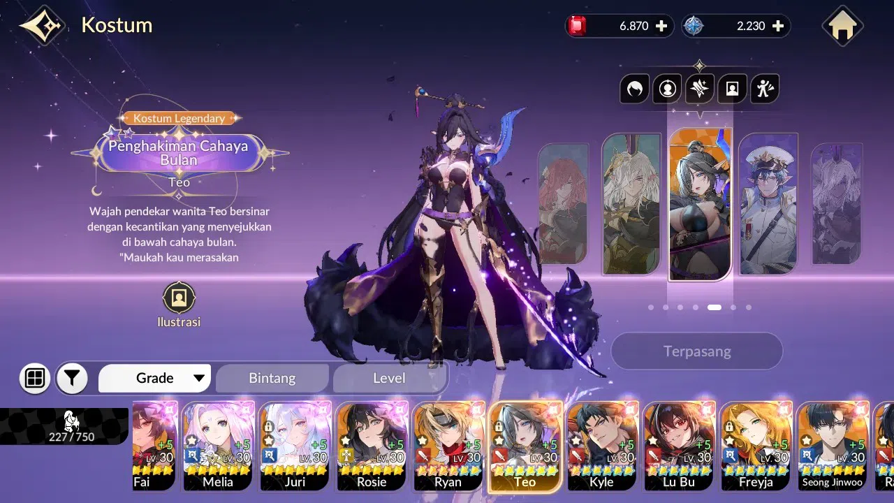 Seven Knights Re:Birth Accounts Global|4EX7(FaiTC1,Melia,Juri,Rosie)Leg Costume(Ye image 5