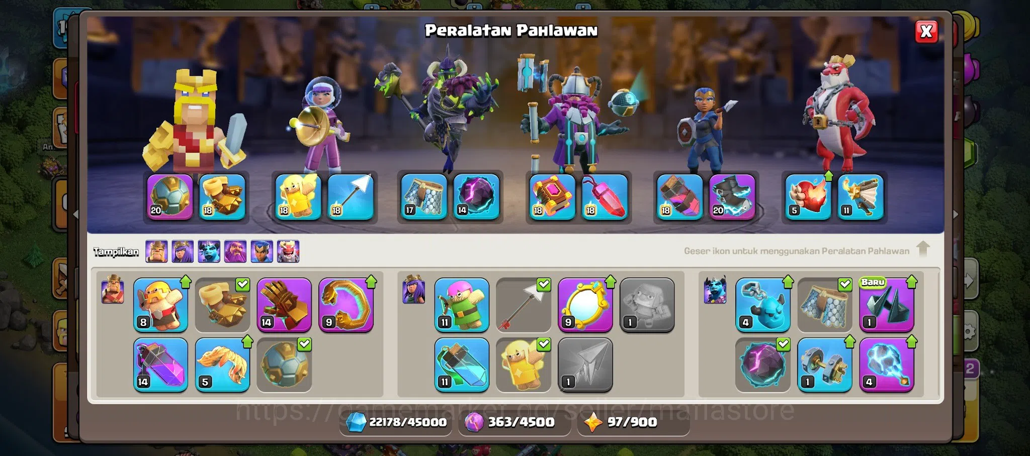 Clash of Clans Accounts TH14 | Max AQ 90 & GW 65, BK 84 & RC 39, 10 Pets u image 15