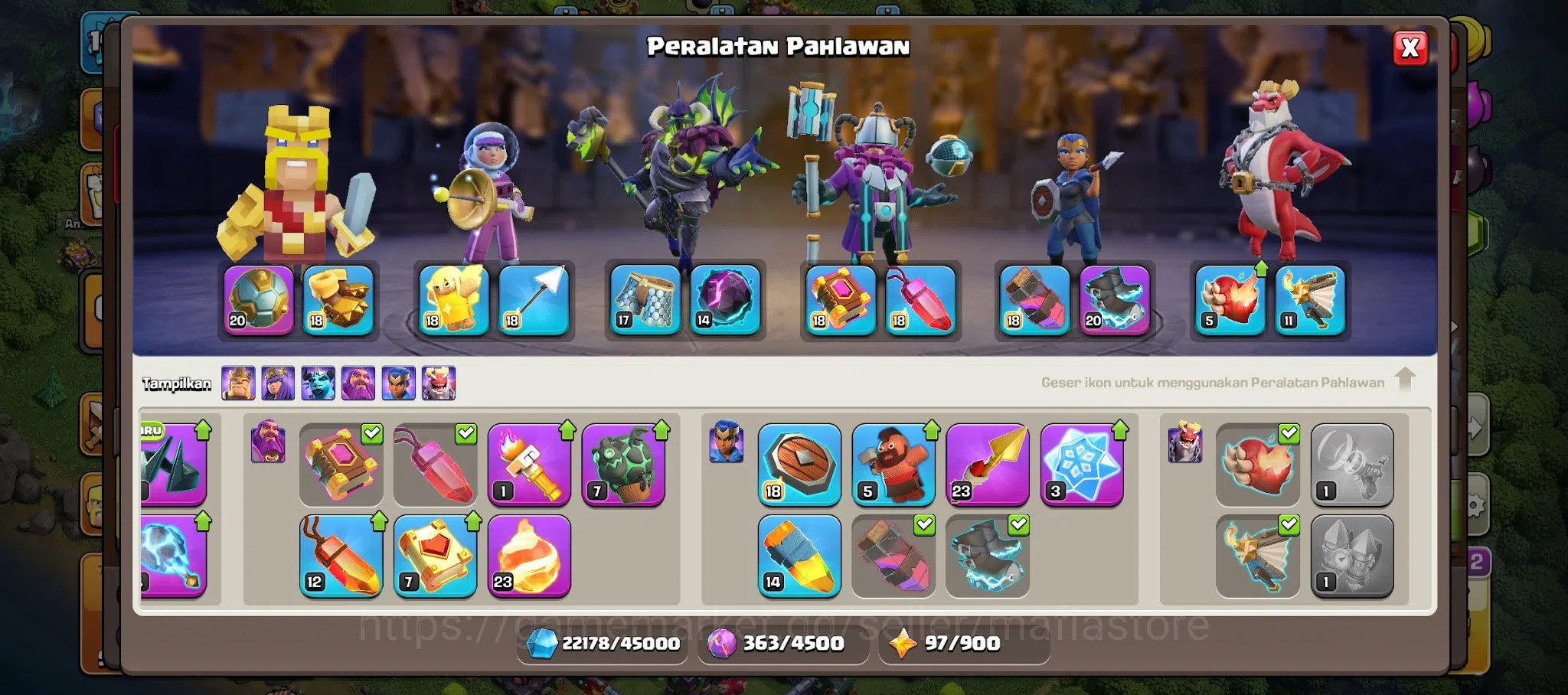 Clash of Clans Accounts TH14 | Max AQ 90 & GW 65, BK 84 & RC 39, 10 Pets u image 16